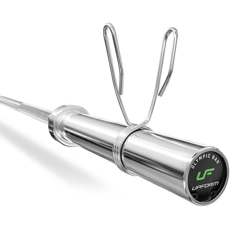 Barra olímpica de gimnasio 180 cm UF-G180-OLI-CH - UpForm