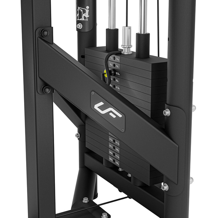 Máquina de jalón dorsal con polea alta y baja UF-020 - UpForm
