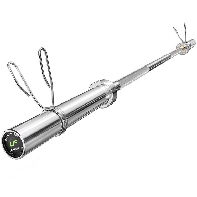 Barra olímpica de gimnasio 180 cm UF-G180-OLI-CH - UpForm
