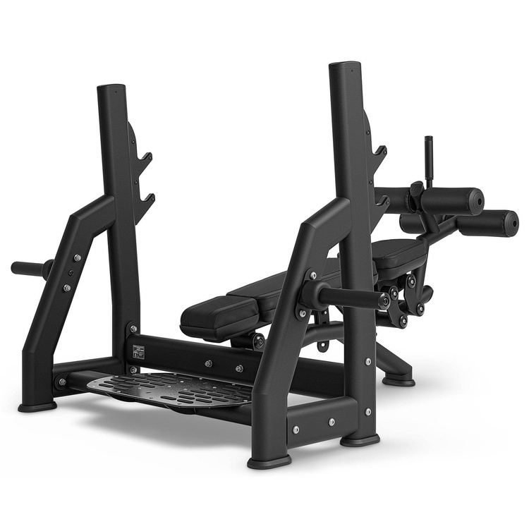 Banco para press de banca declinado con soportes para barra UR-L007 - UpForm