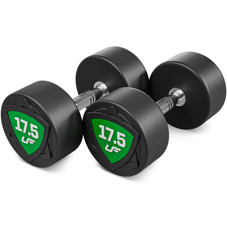 Juego de mancuernas de poliuretano 2,5-25kg (incrementos de 2,5 kg) 275 kg - UpForm