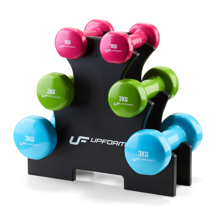 Soporte de mancuernas de fitness de 3 niveles – UpForm