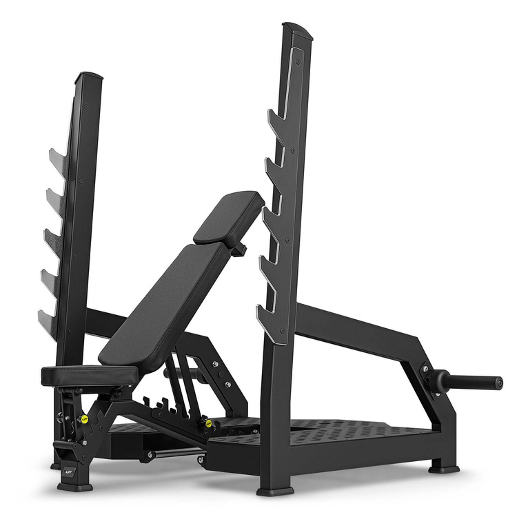 Banco reclinable olímpico de gimnasio con soportes de seguridad UX-L213 - UpForm