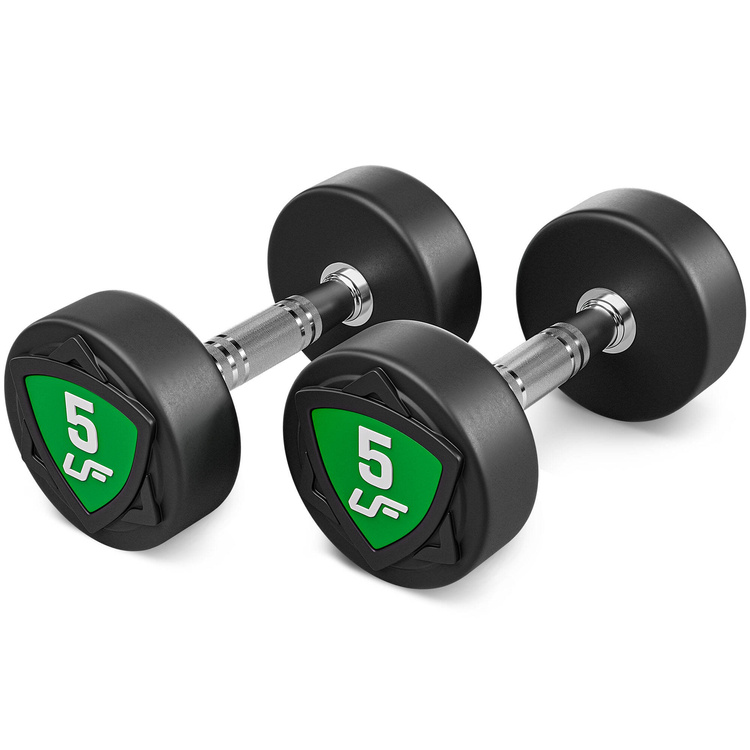 Juego de mancuernas de poliuretano 2,5-25kg (incrementos de 2,5 kg) 275 kg - UpForm