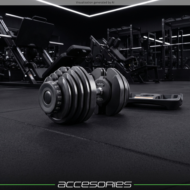 Mancuerna ajustable 2,5 - 24 kg - UpForm