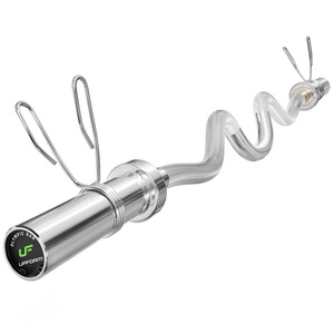 Barra Z olímpica de 120 cm con fuerte curvatura UF-G120ML-OLI-CH - UpForm