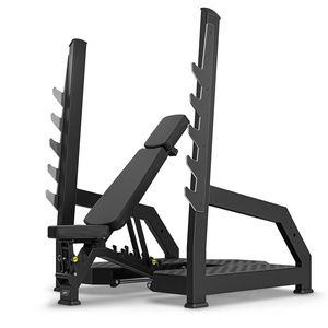 Banco reclinable olímpico de gimnasio con soportes de seguridad UX-L213 - UpForm
