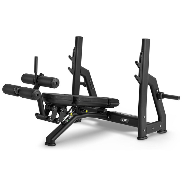 Banco para press de banca declinado con soportes para barra UR-L007 - UpForm