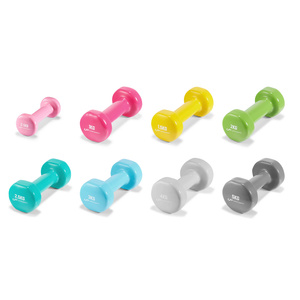 Juego de mancuernas de vinilo de 8 piezas (19,5 kg) - UpForm
