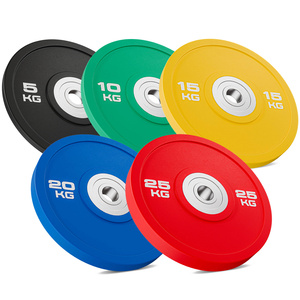 Juego de discos de pesas bumper de poliuretano (PU) 150 kg - UpForm