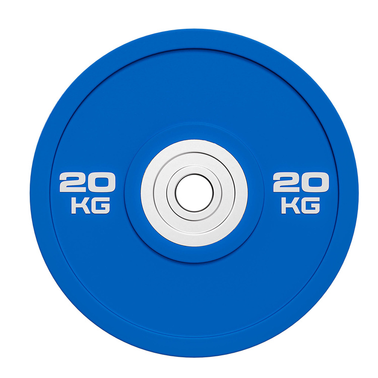 Juego de discos de pesas bumper de poliuretano (PU) 150 kg - UpForm
