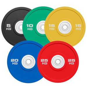 Juego de discos de pesas bumper de poliuretano (PU) 150 kg - UpForm