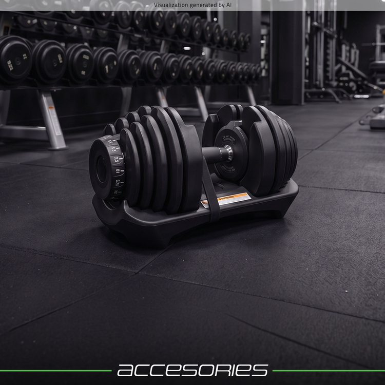 Mancuerna ajustable 2,5 - 24 kg - UpForm