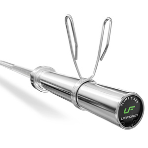 Barra olímpica de gimnasio 180 cm UF-G180-OLI-CH - UpForm