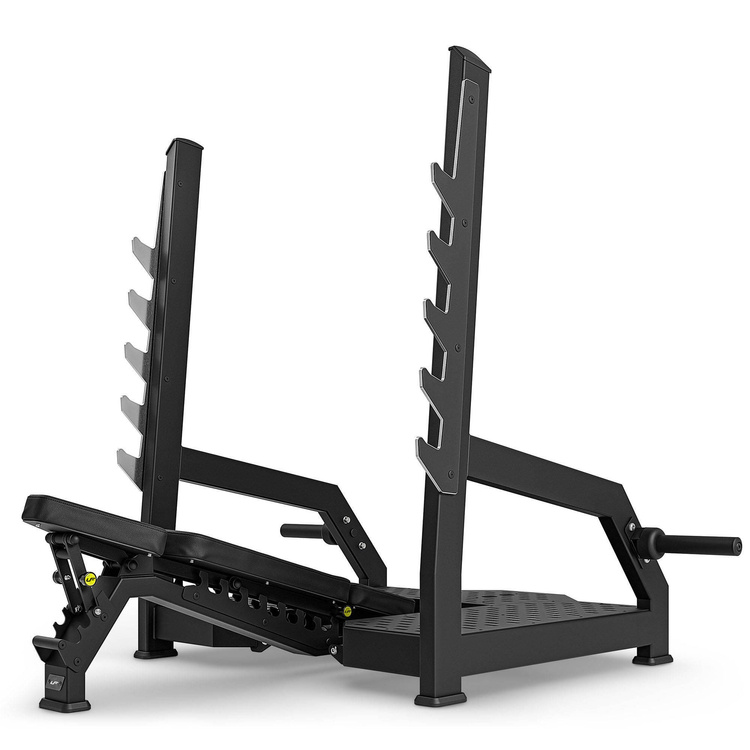 Banco reclinable olímpico de gimnasio con soportes de seguridad UX-L213 - UpForm