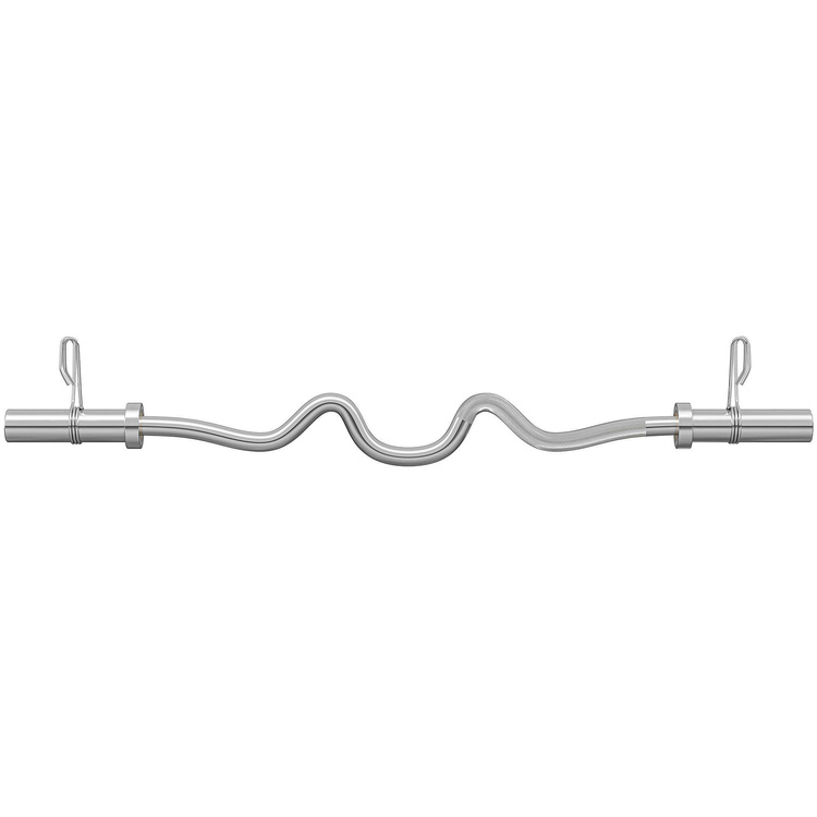 Barra Z olímpica de 120 cm con fuerte curvatura UF-G120ML-OLI-CH - UpForm