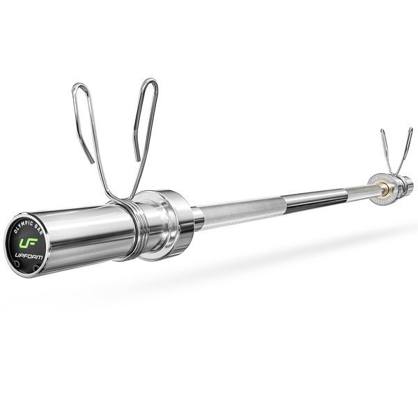 Barra olímpica de gimnasio 120 cm UF-G120-OLI-CH - UpForm